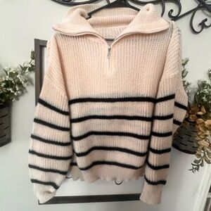 Women’s half zip sweater